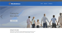 Desktop Screenshot of mentholatum.co.uk